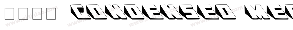 未来熒黑 Condensed Mediu字体转换